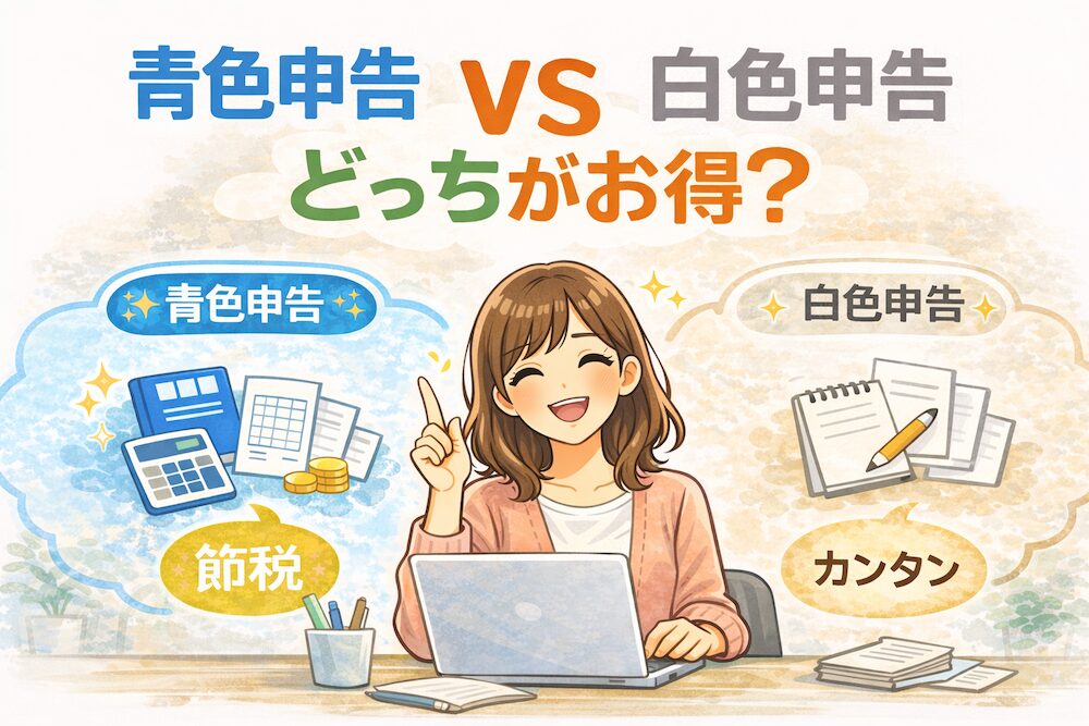 青色申告VS白色申告